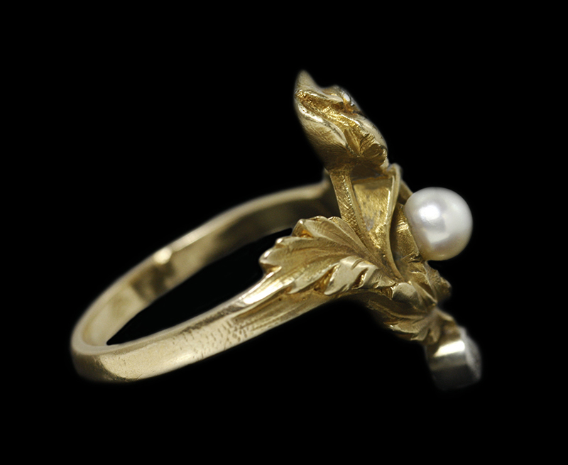 Antique Gallery Soleil アンティークジュエリー / 18k 天然真珠